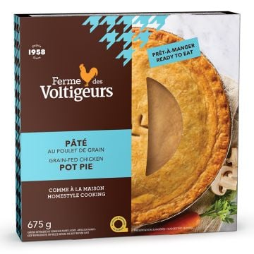 Pâté - Au poulet de grain congelé 8 pouces