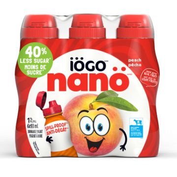 Yogourt à boire Nanö 1% Pêche