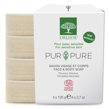 Pur & Pure - Savon visage et corps -4 x 100g