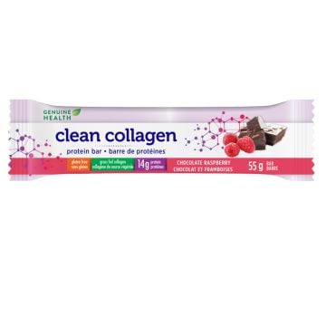 Barre de protéines clean collagen - Chocolat et framboises