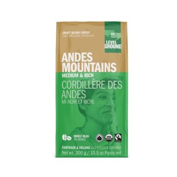 Café équitable biologique - Cordillière des Andes en grains