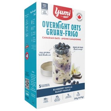 Organic Overnight Oats - Blueberry Vanilla