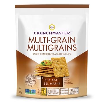 Craquelins multi-grains sel marin sans gluten