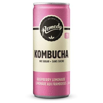 Kombucha biologique - Limonade aux framboises