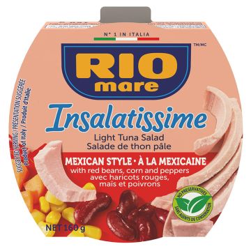 Insalatissime - Salade de thon pâle à la mexicaine  