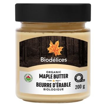 Beurre d'érable biologique