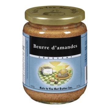 Beurre d'amandes - Croquant