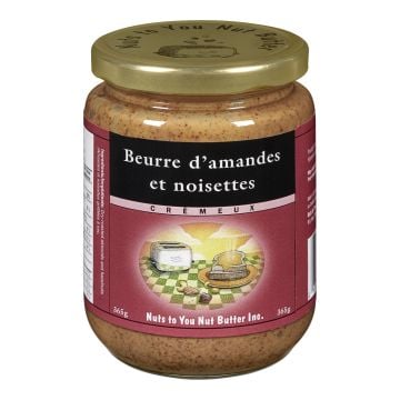  Beurre d'amandes et noisettes - Crémeux