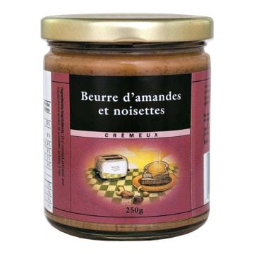 Beurre de noix - Noisettes et amandes crémeux