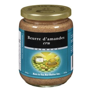 Beurre d'amandes - Crues crémeux