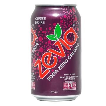 Soda zéro calorie - Cerise noire