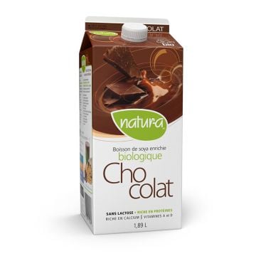 Boisson de soya enrichie biologique - Chocolat