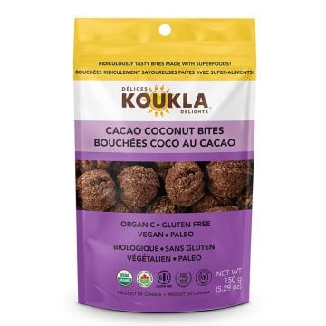 Bouchées biologiques - Coco au cacao