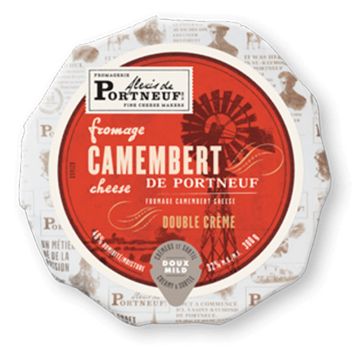 Camembert de Porteneuf double crème 32%