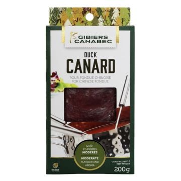 Viande fondue chinoise -  Canard