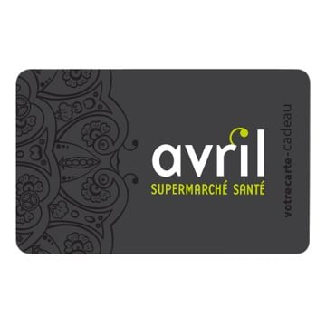 Carte cadeau Avril - 25 $