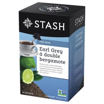 Thé noir earl grey à double bergamote