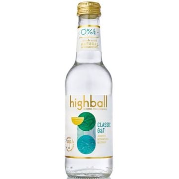 Cocktail gazéifié sans alcool - Gin & tonic (1 bouteille) 