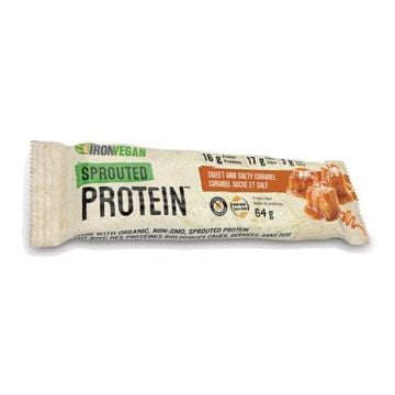 Barre protéines germées Sprouted Protein - Caramel sucré salé