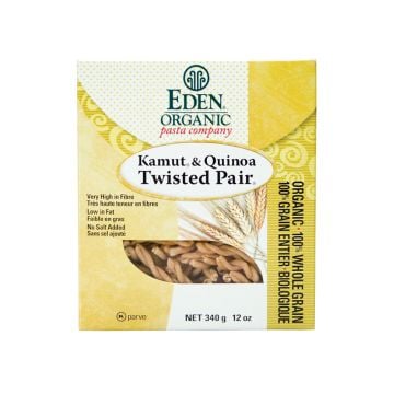 Organic Pasta - Kamut & quinoa twisted pair