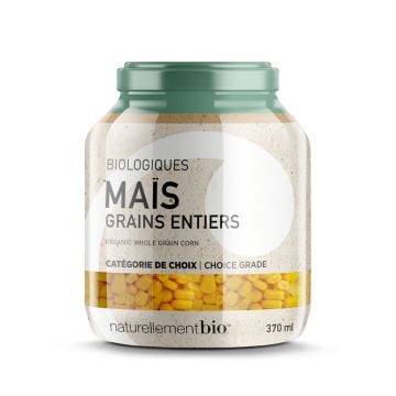 maïs à grains entiers biologiques