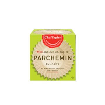 Parchemin culinaire - Mini moules parchemin