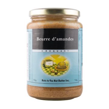 Beurre d'amandes - Croquant