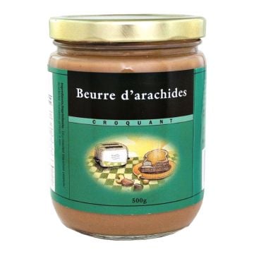 Beurre d'arachides - Croquant