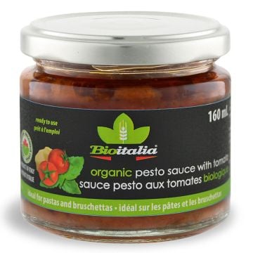 Sauce - Pesto aux tomates biologiques