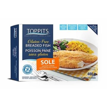 Poisson - Sole panée sans gluten savoureuse au citron