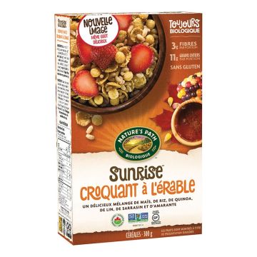 Organic Cereal - Sunrise Maple crunch