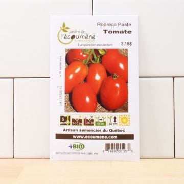 Semences biologiques  - Tomate italienne ropreco paste 