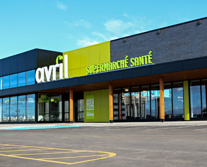 Avril Store in Quebec