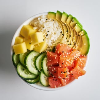 Poke bowl au thon rouge